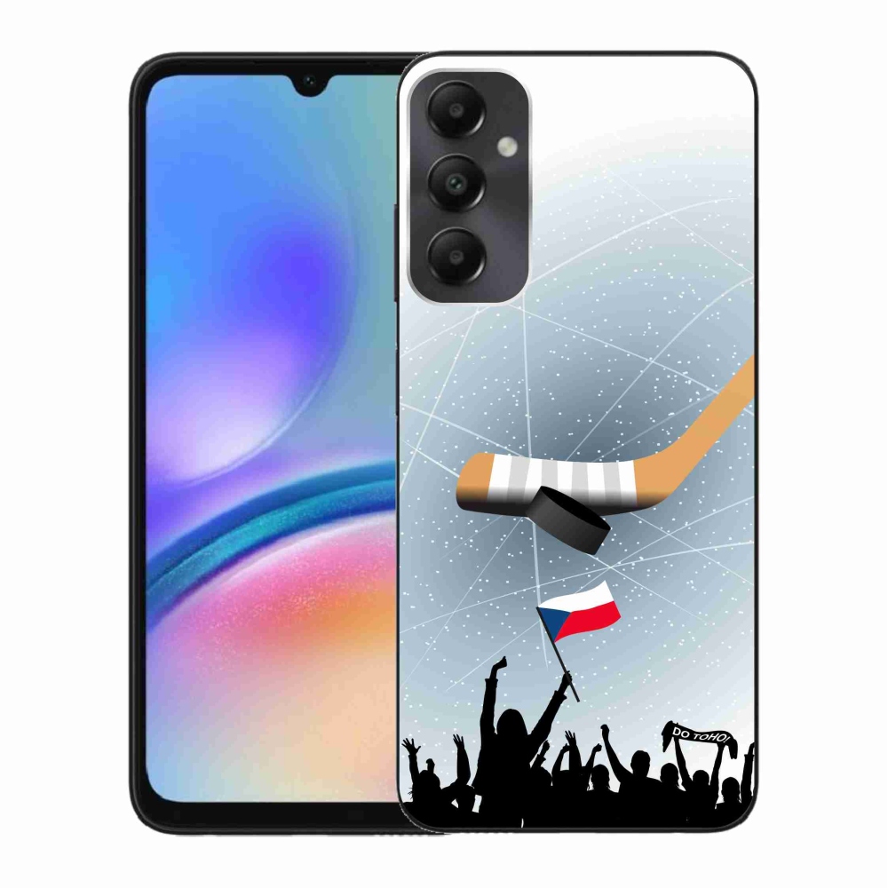 Gélový kryt mmCase na Samsung Galaxy A05s - fanúšikovia hokeja