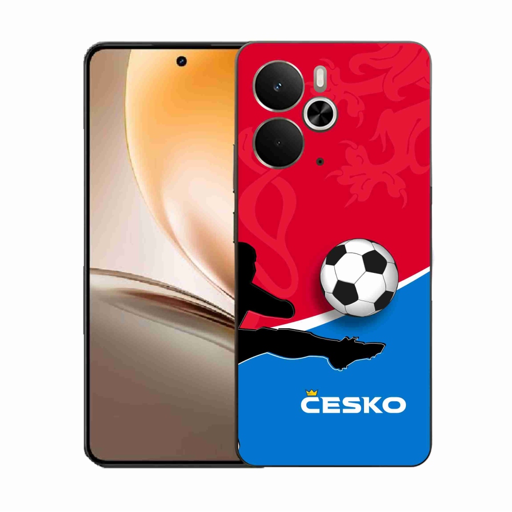 Gélový kryt mmCase na Realme 14 5G - futbal Česko 2