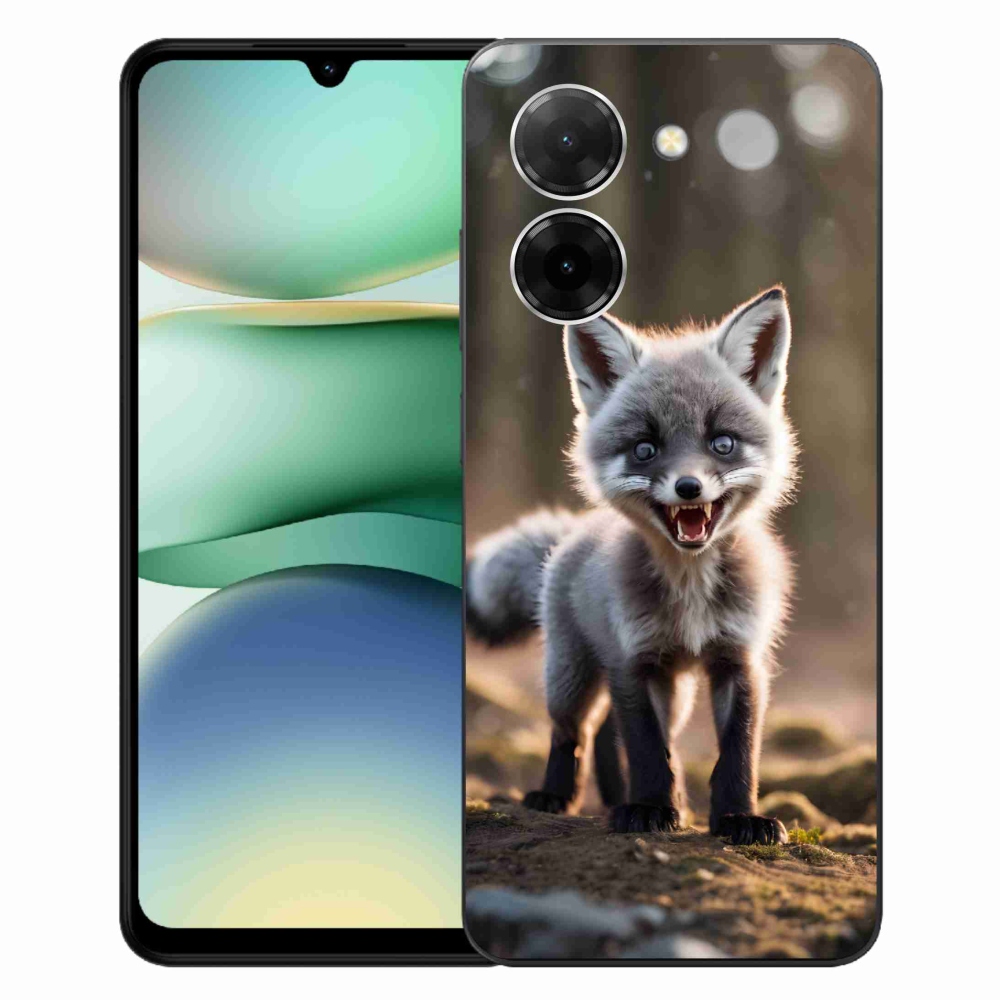 Gélový kryt mmCase na Xiaomi Redmi A5 - rozzúrená líška