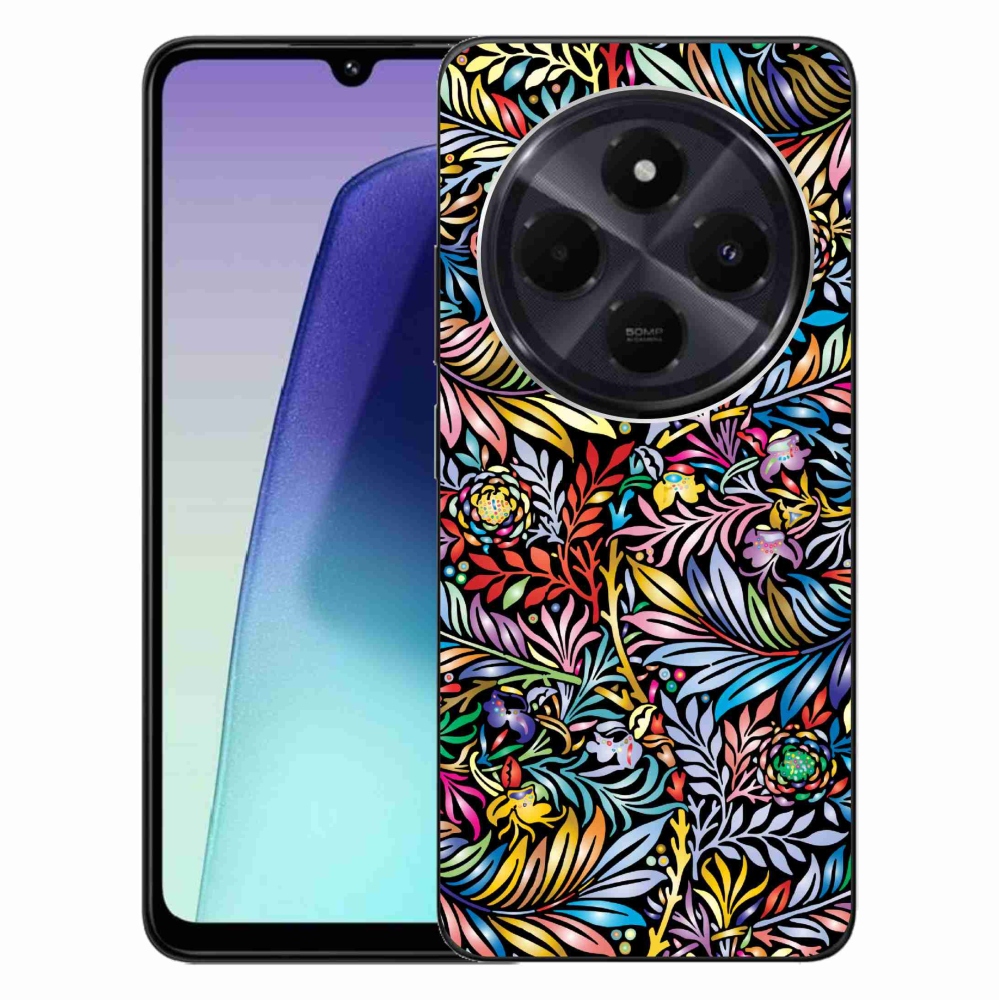 Gélový kryt mmCase na Xiaomi Redmi 14C/Poco C75 - kvety 5