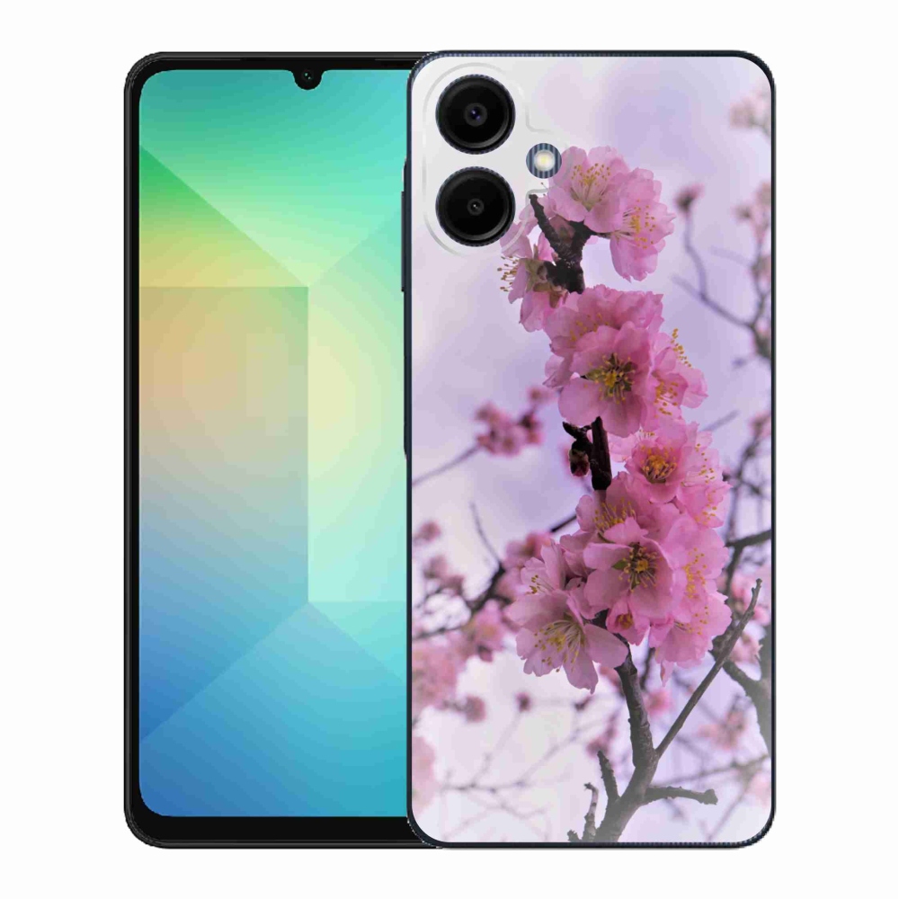 Gélový kryt mmCase na Samsung Galaxy A06 4G - kvety 7