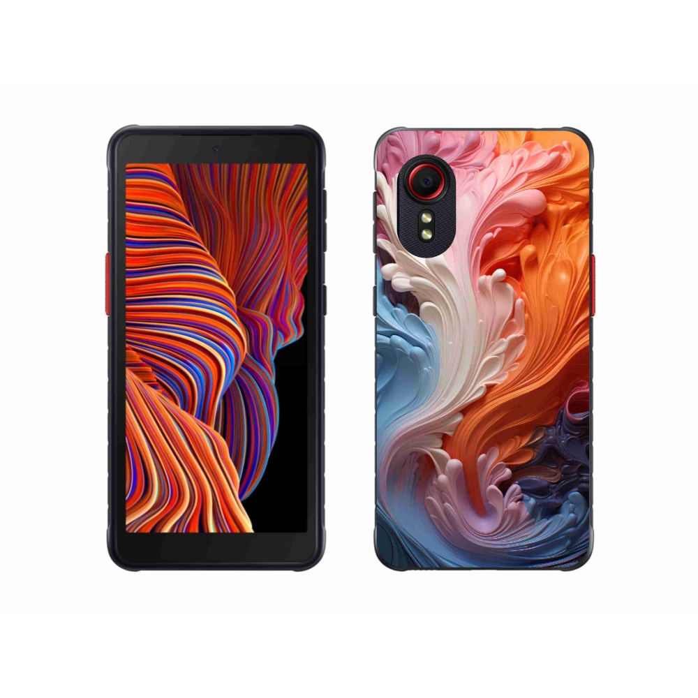 Gélový kryt mmCase na Samsung Galaxy Xcover 5 - abstraktný motív 8