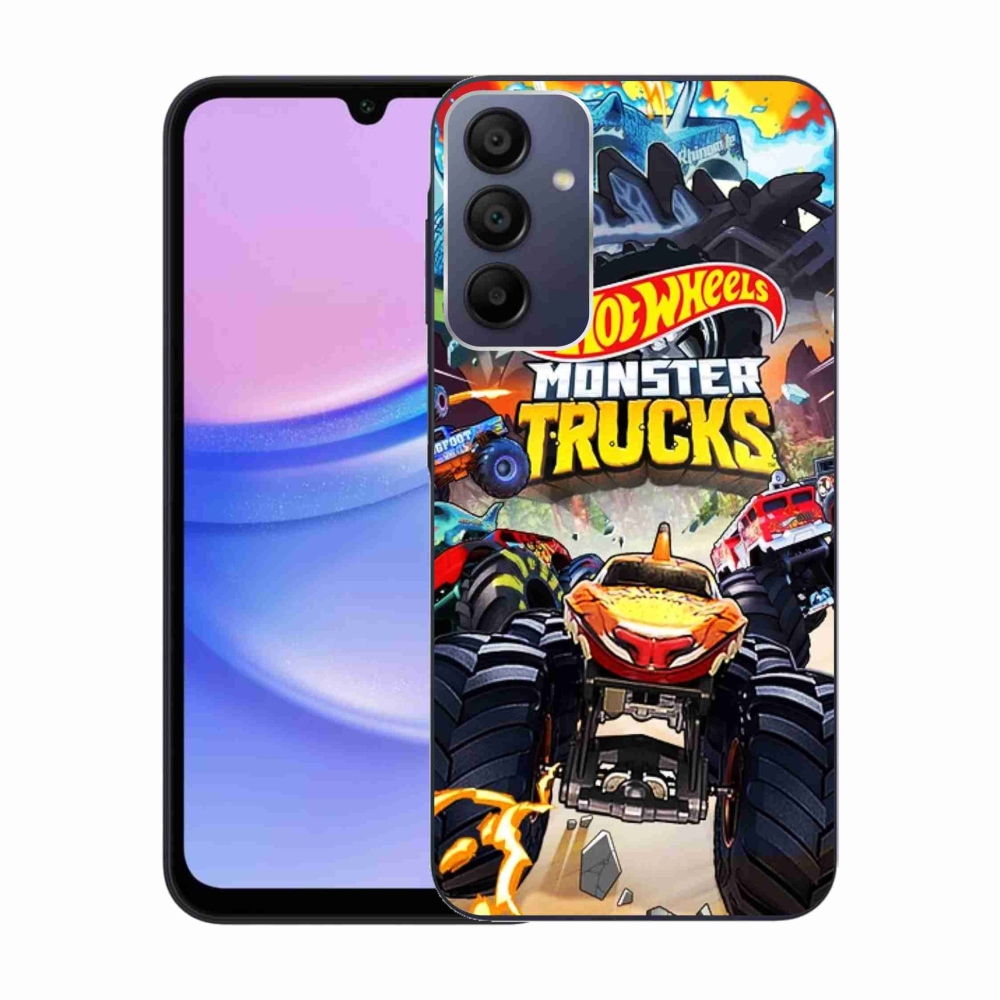 Gélový kryt mmCase na Samsung Galaxy A15 4G/5G - hot wheels 2