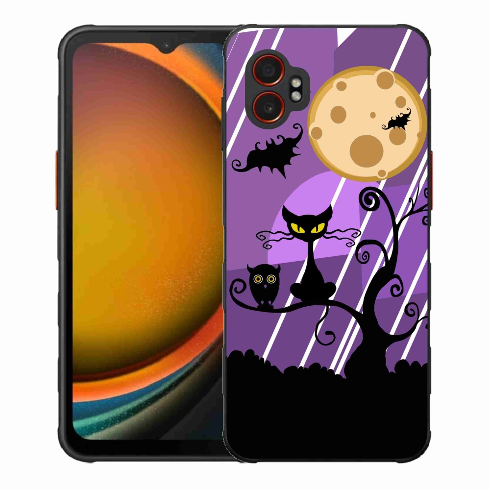 Gélový kryt mmCase na Samsung Galaxy Xcover 7 Pro - halloween