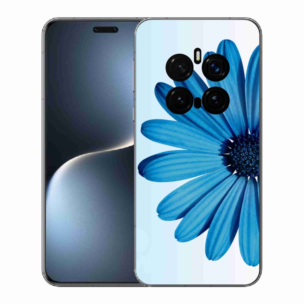 Gélový kryt mmCase na Honor Magic 7 Pro 5G - modrá margaréta