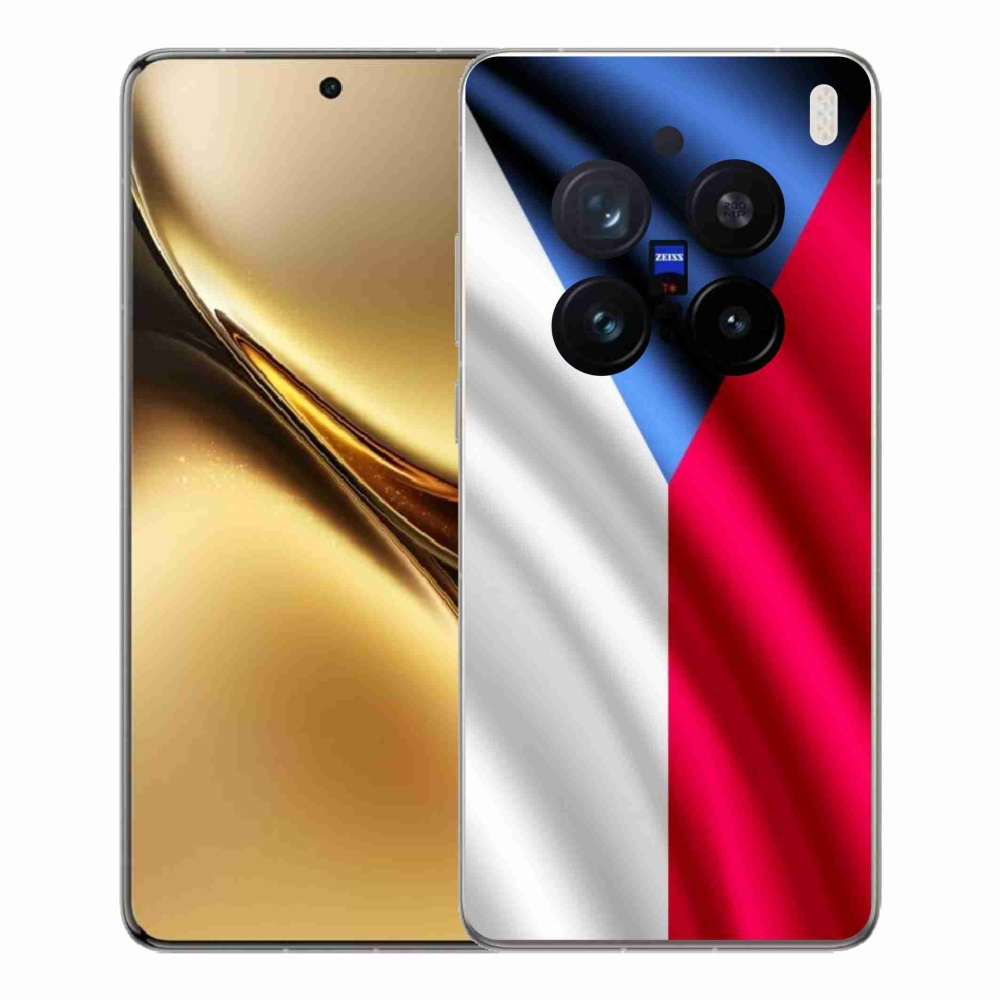 Gélový kryt mmCase na Vivo X200 Pro 5G - česká vlajka