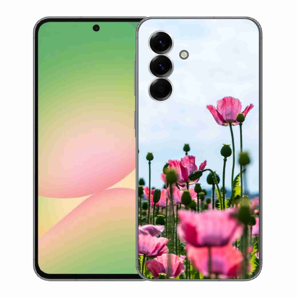 Gélový kryt mmCase na Samsung Galaxy A56 5G - vlčí mak