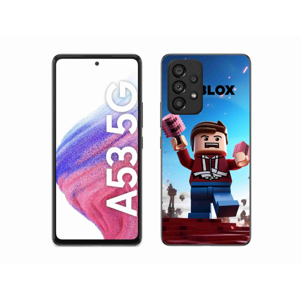 Gélový kryt mmCase na Samsung Galaxy A53 5G - roblox 2