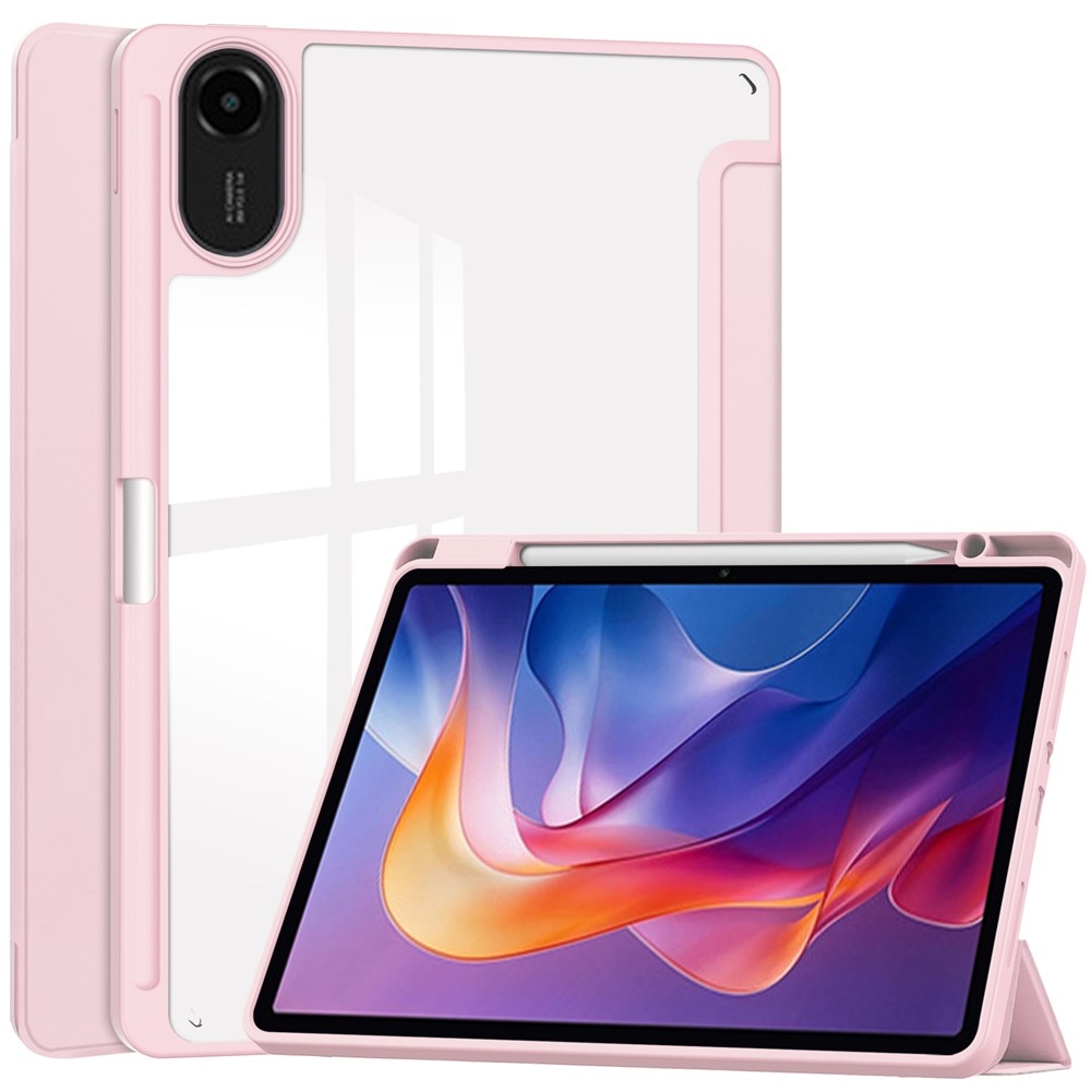Case chytré zatváracie púzdro na tablet Xiaomi Redmi Pad 2 - ružové