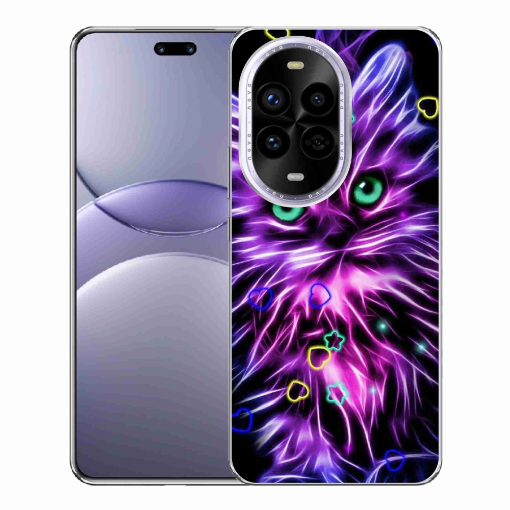 Gélový kryt mmCase na Huawei Nova 13 Pro 5G - abstraktná mačka