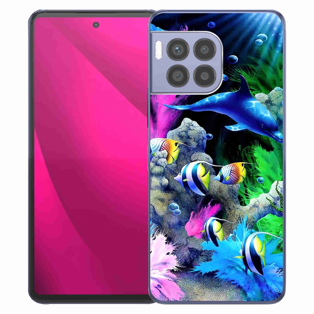 Gélový kryt mmCase na T-Mobile T Phone 2 Pro - morský svet