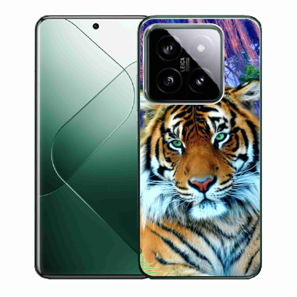 Gélový obal mmCase na Xiaomi 14 - tiger