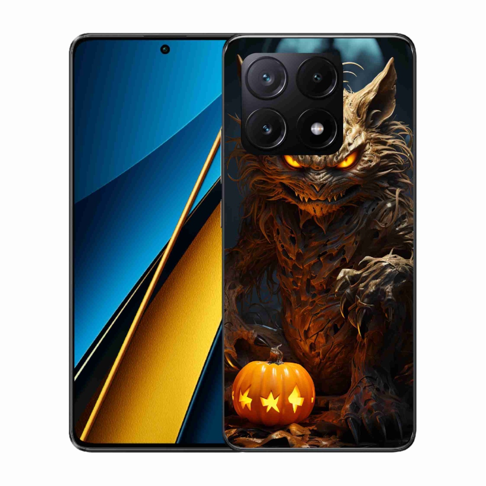 Gélový kryt mmCase na Xiaomi Poco X6 Pro 5G - halloweenska príšera