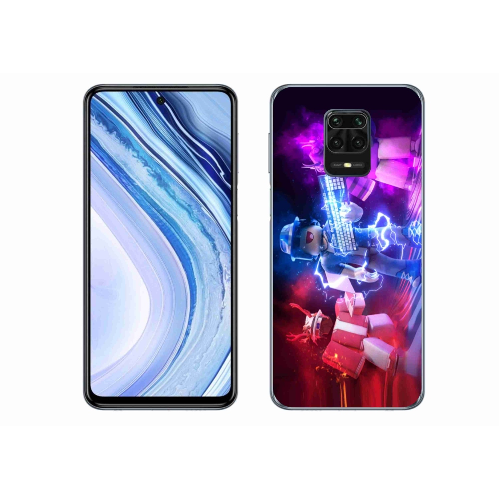 Gélový kryt mmCase na Xiaomi Redmi Note 9 Pro - roblox