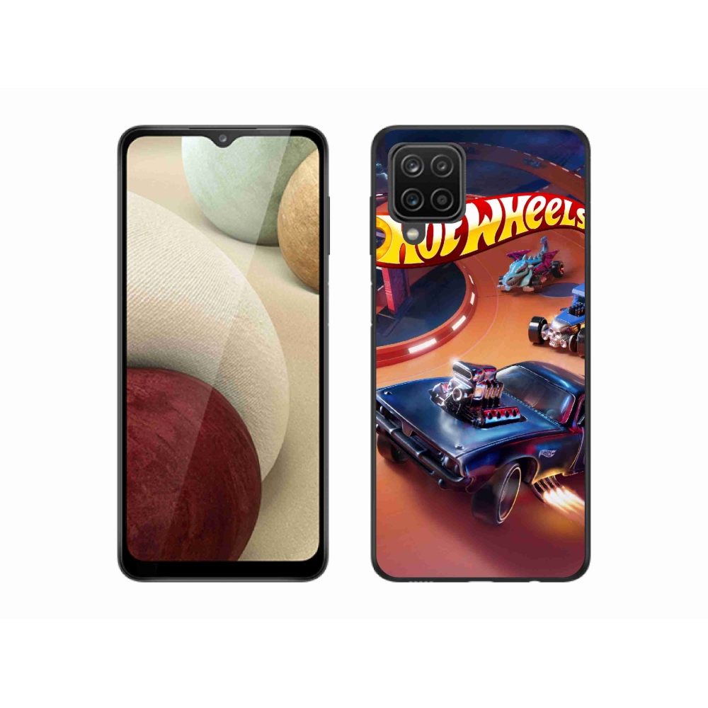 Gélový kryt mmCase na Samsung Galaxy M12 - hot wheels