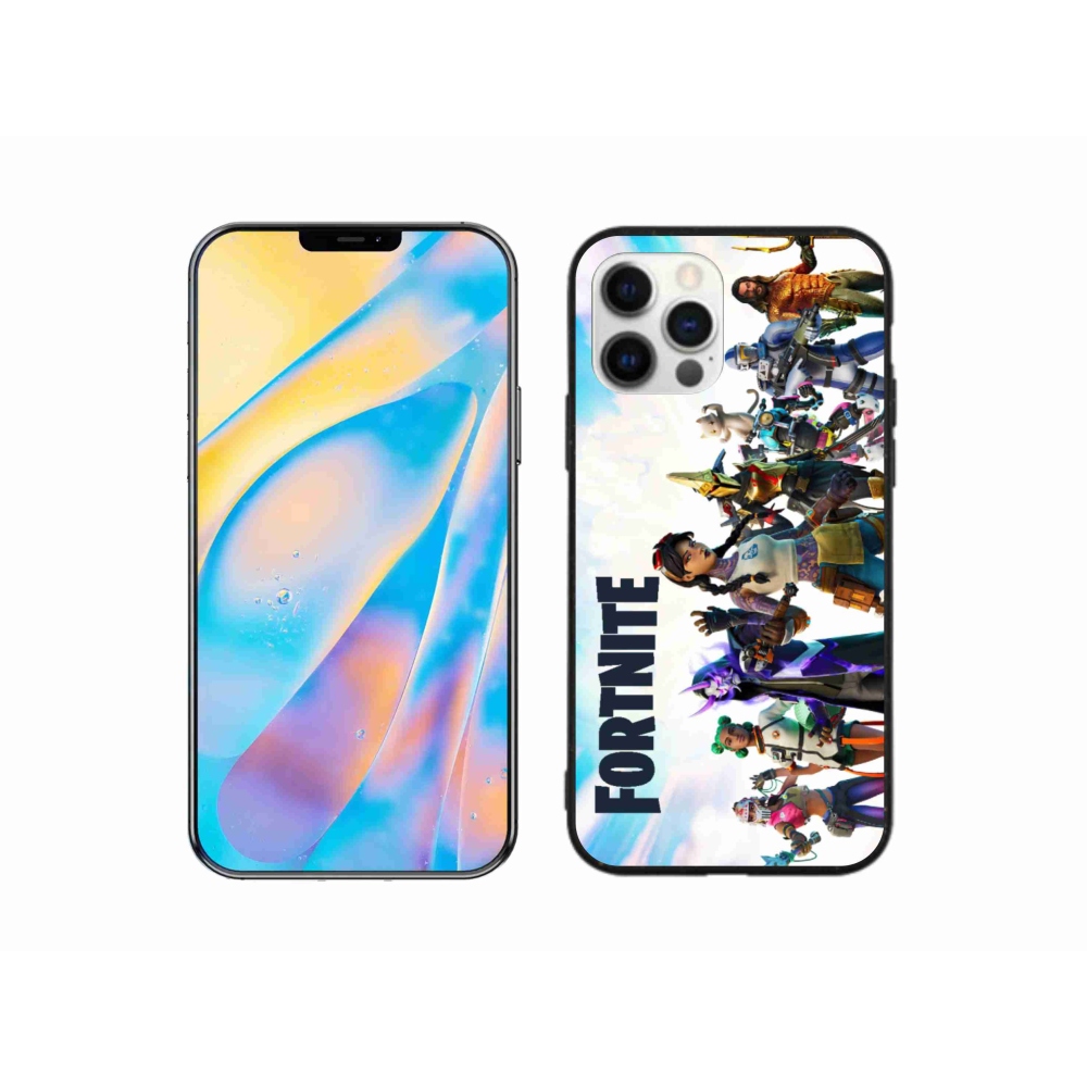 Gélový kryt mmCase na iPhone 12 - fortnite