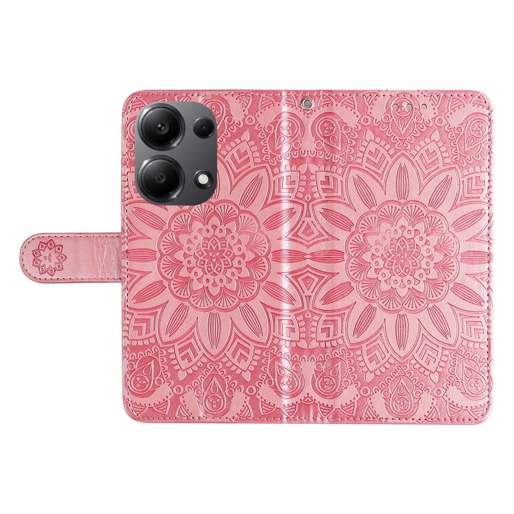 Sunflower knižkové púzdro na Xiaomi Redmi Note 14S/Note 13 Pro 4G/Poco M6 Pro - ružové
