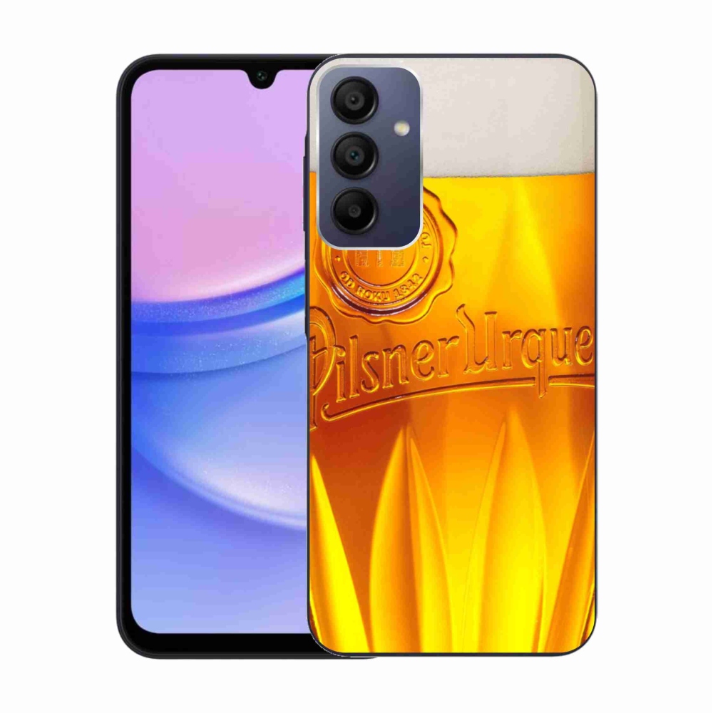 Gélový kryt mmCase na Samsung Galaxy A15 4G/5G - pivo