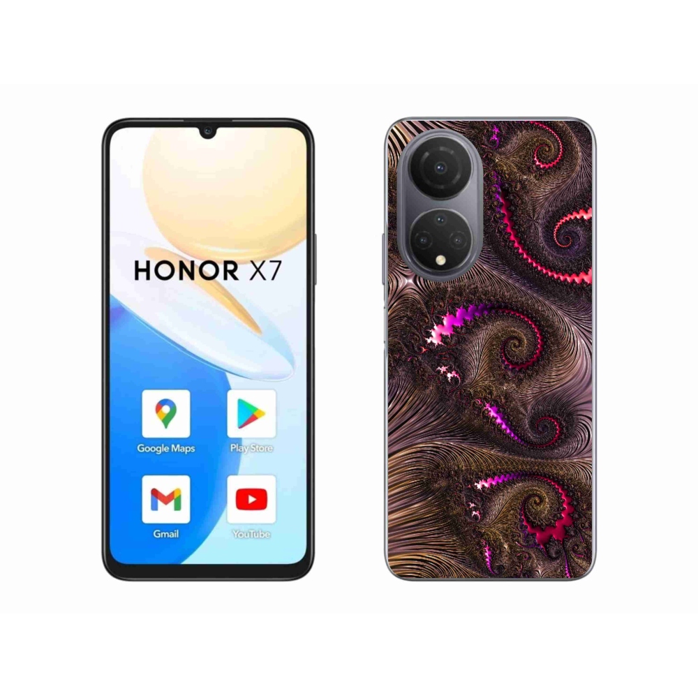 Gélový kryt mmCase na Honor X7 - abstraktný motív 24