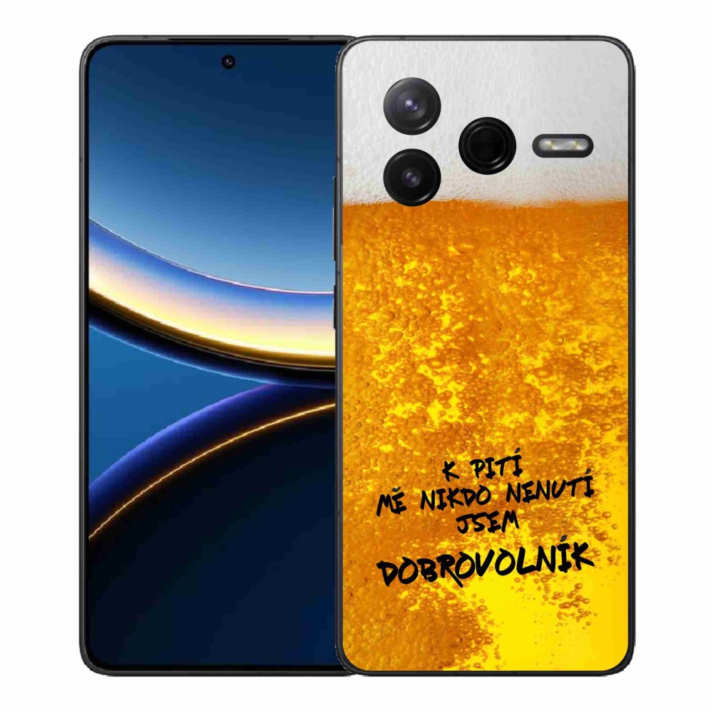 Gélový kryt mmCase na Xiaomi Poco F7 Pro - pivný motív 4
