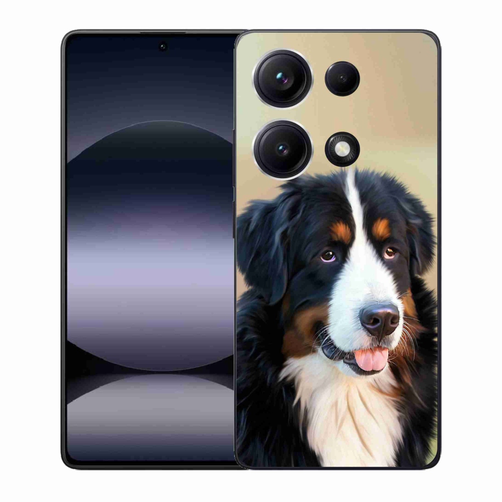 Gélový kryt mmCase na Xiaomi Redmi Note 14S - bernský salašnícky pes