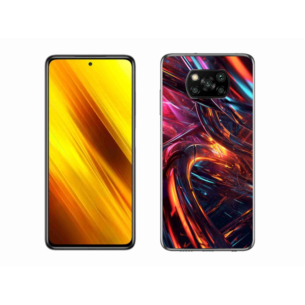 Gélový kryt mmCase na Xiaomi Poco X3 - abstraktný motív 10