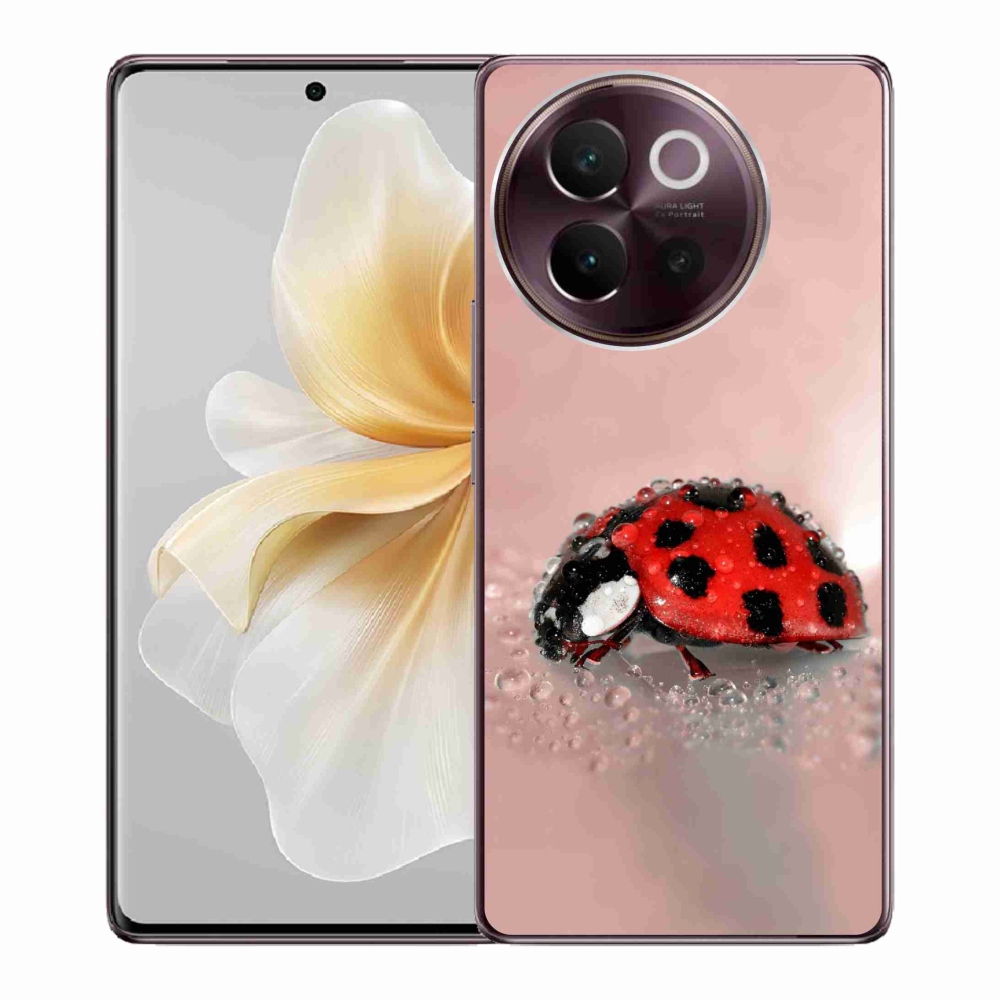 Gélový kryt mmCase na Vivo V40 Lite 5G - lienka