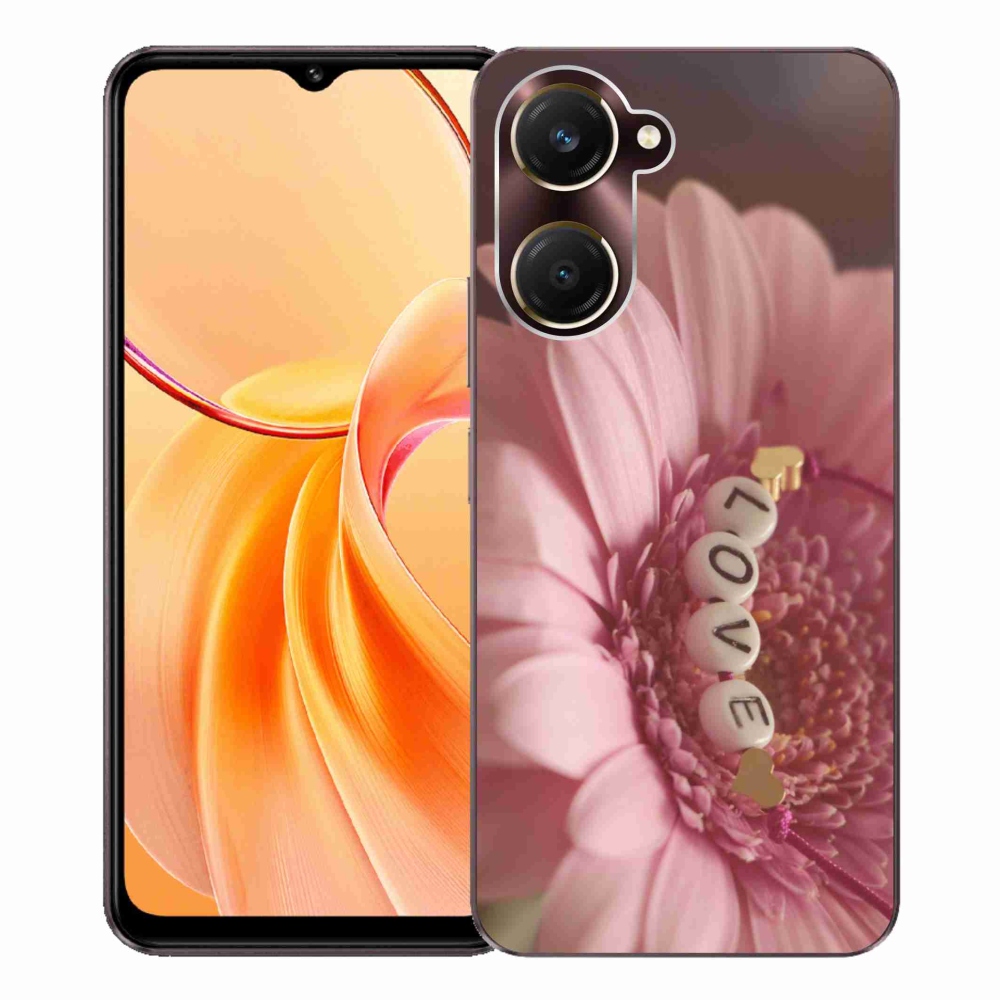 Gélový kryt mmCase na Vivo Y28s 5G - prívesok love