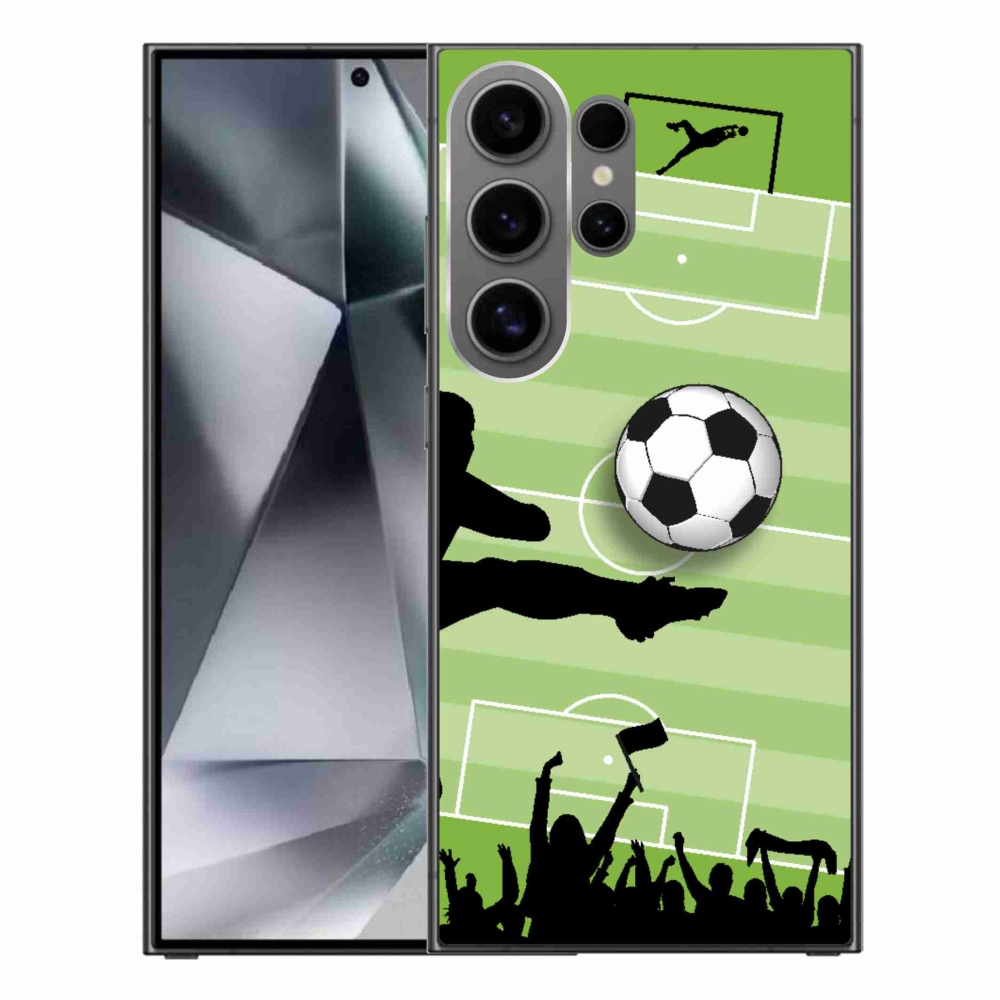 Gélový kryt mmCase na Samsung Galaxy S24 Ultra - futbal 3