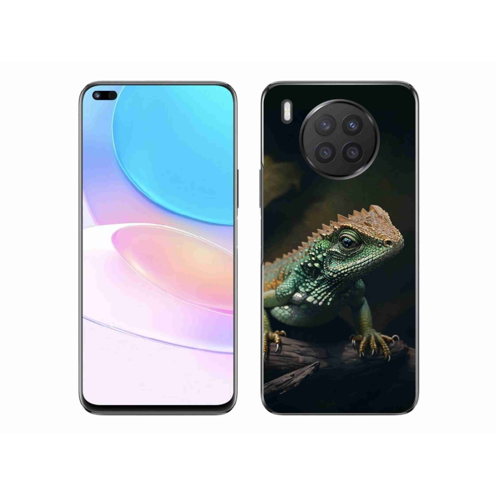 Gelový kryt mmCase na Huawei Nova 8i - ještěr