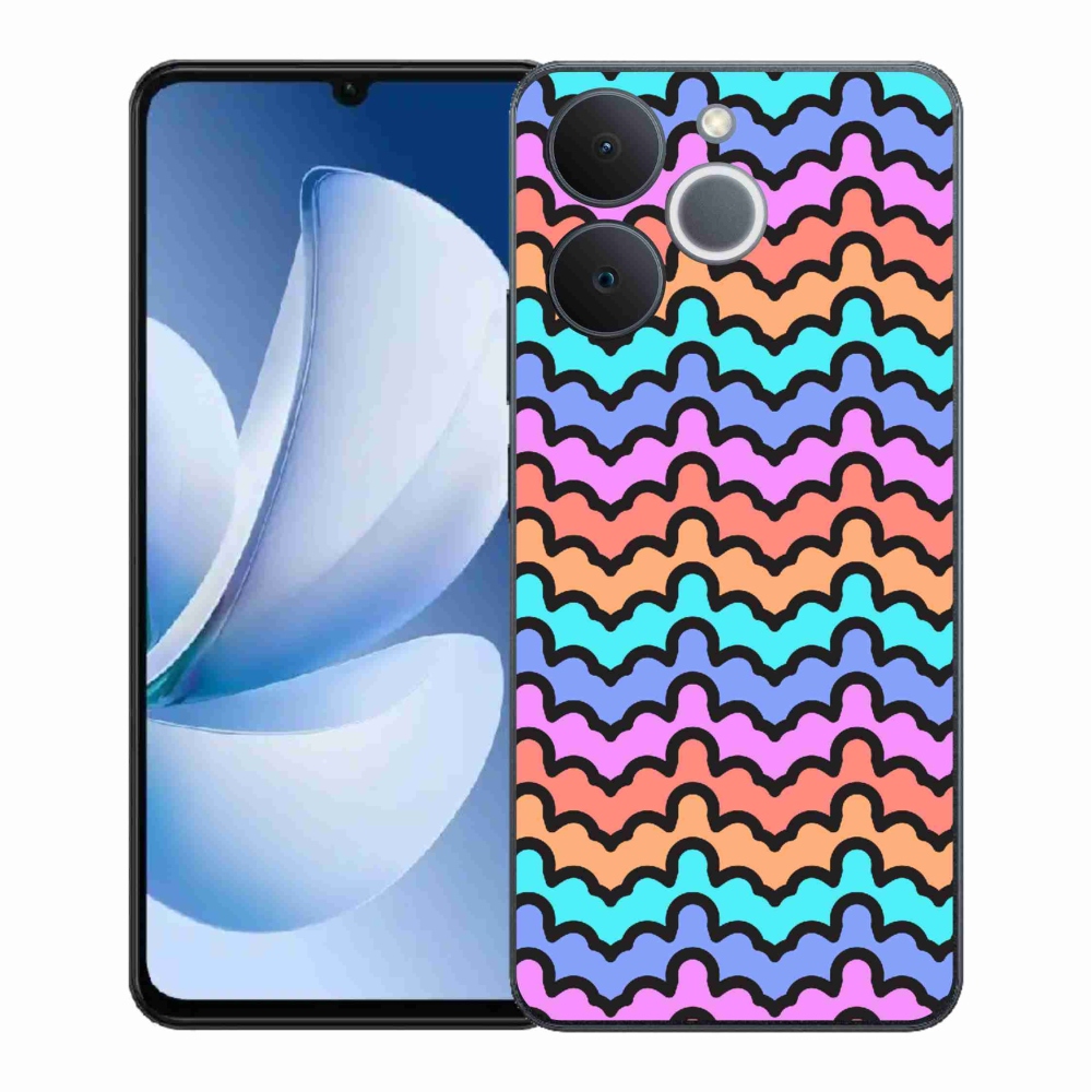 Gélový kryt mmCase na Realme Note 70T - abstraktný motív 30