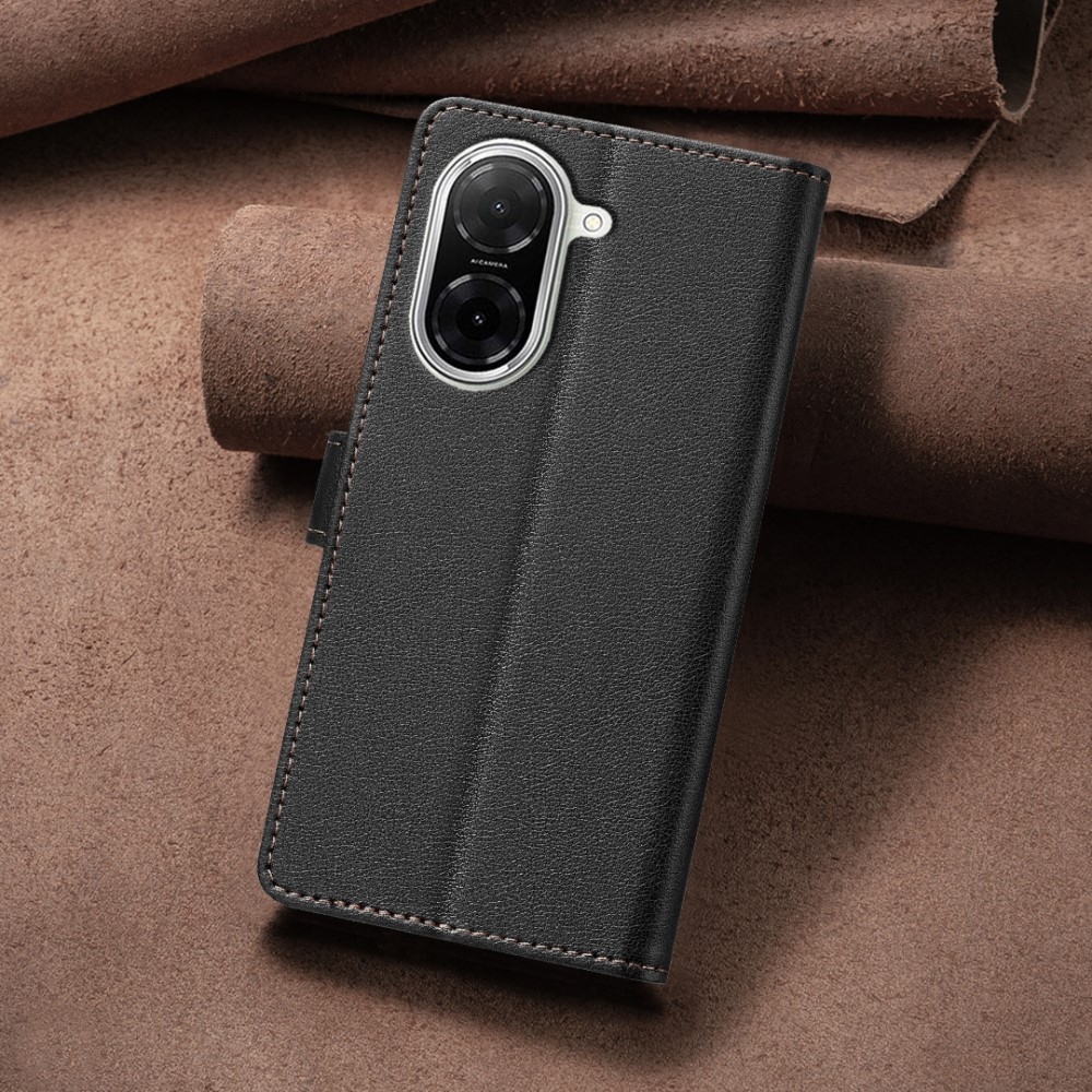 BINFEN knižkové púzdro na Xiaomi Redmi A5 (171.7x77.8x8.3mm) - čierne