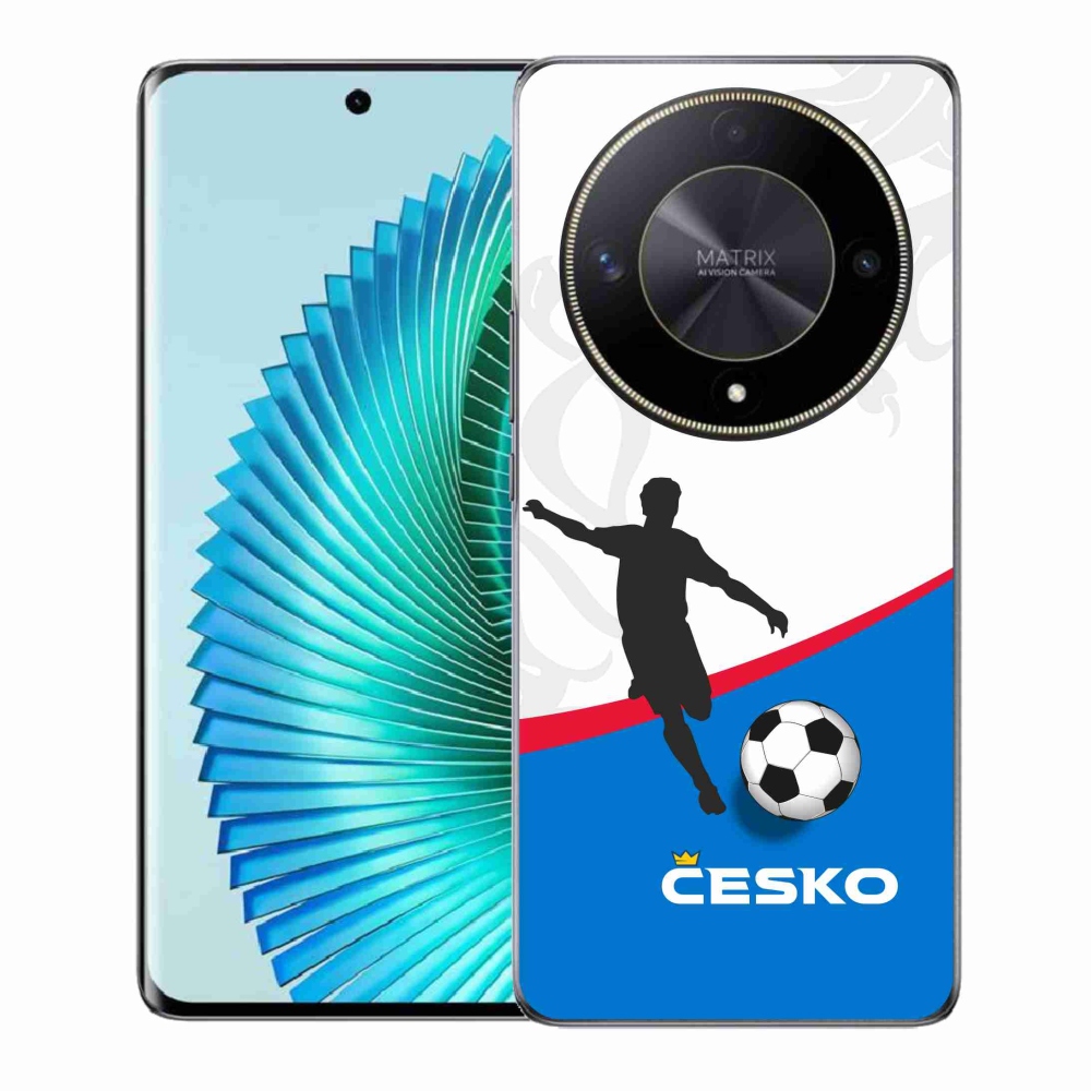 Gélový kryt mmCase na Honor Magic 6 Lite 5G - futbal Česko 1