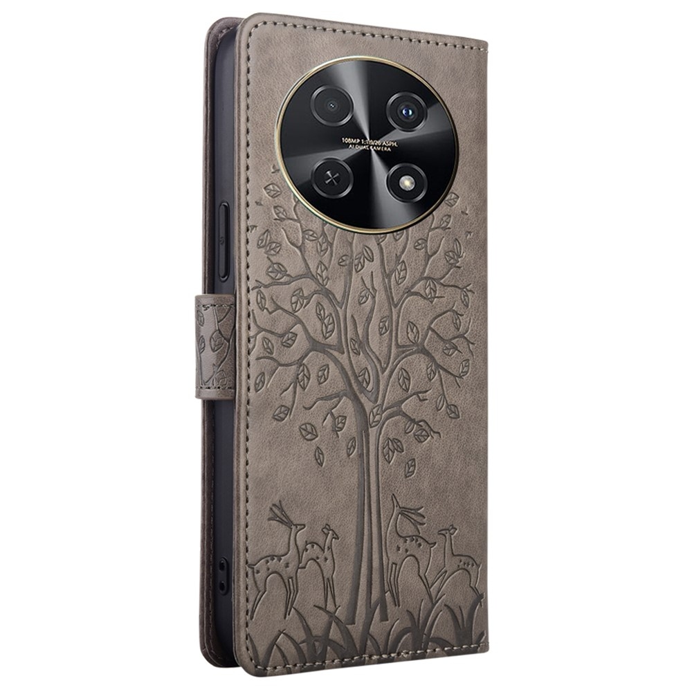 Tree knižkové puzdro na Huawei Nova 12i - šedé