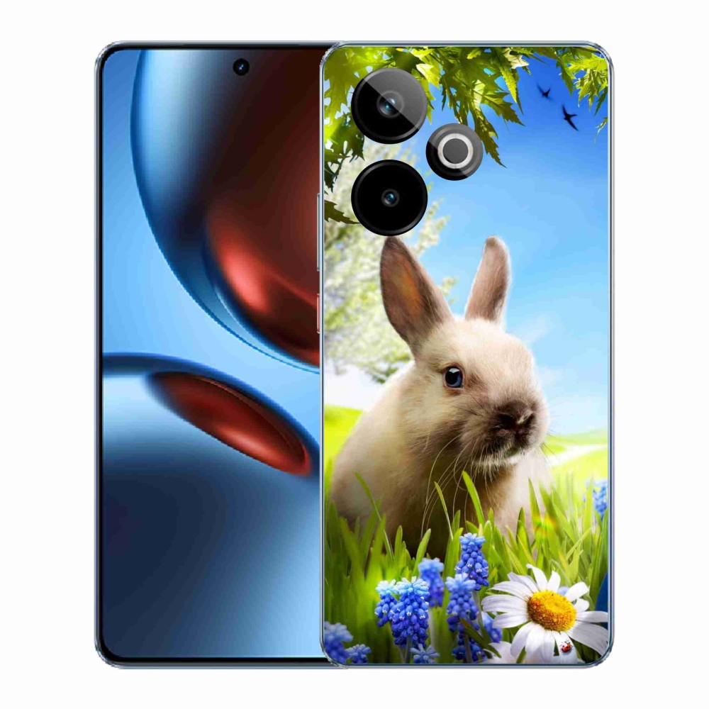 Gélový kryt mmCase na Realme GT 7 5G/GT 7T 5G - zajačik