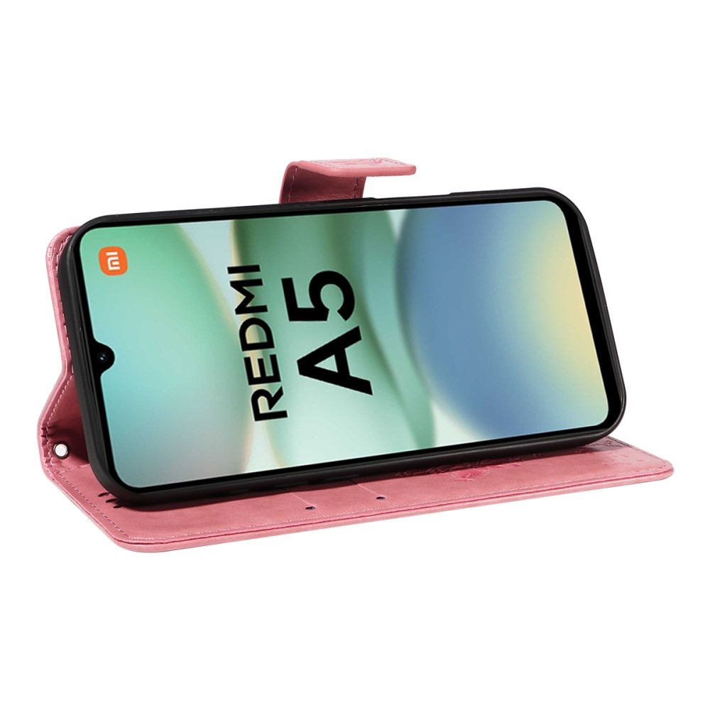 Trees knižkové puzdro na Xiaomi Redmi A5 (173.45x79.35x8.45mm) - ružové