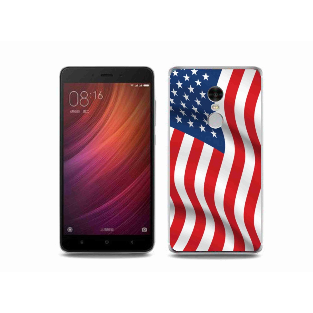 Gélový kryt mmCase na mobil Xiaomi Redmi Note 4 - USA vlajka