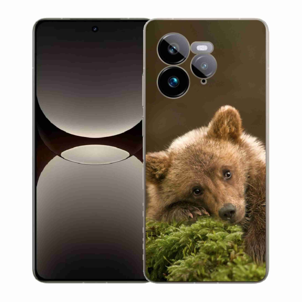 Gélový kryt mmCase na Realme GT 7 Pro 5G - medveď