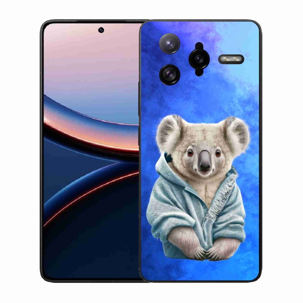 Gélový kryt mmCase na Xiaomi Poco F7 Ultra - koala vo svetri
