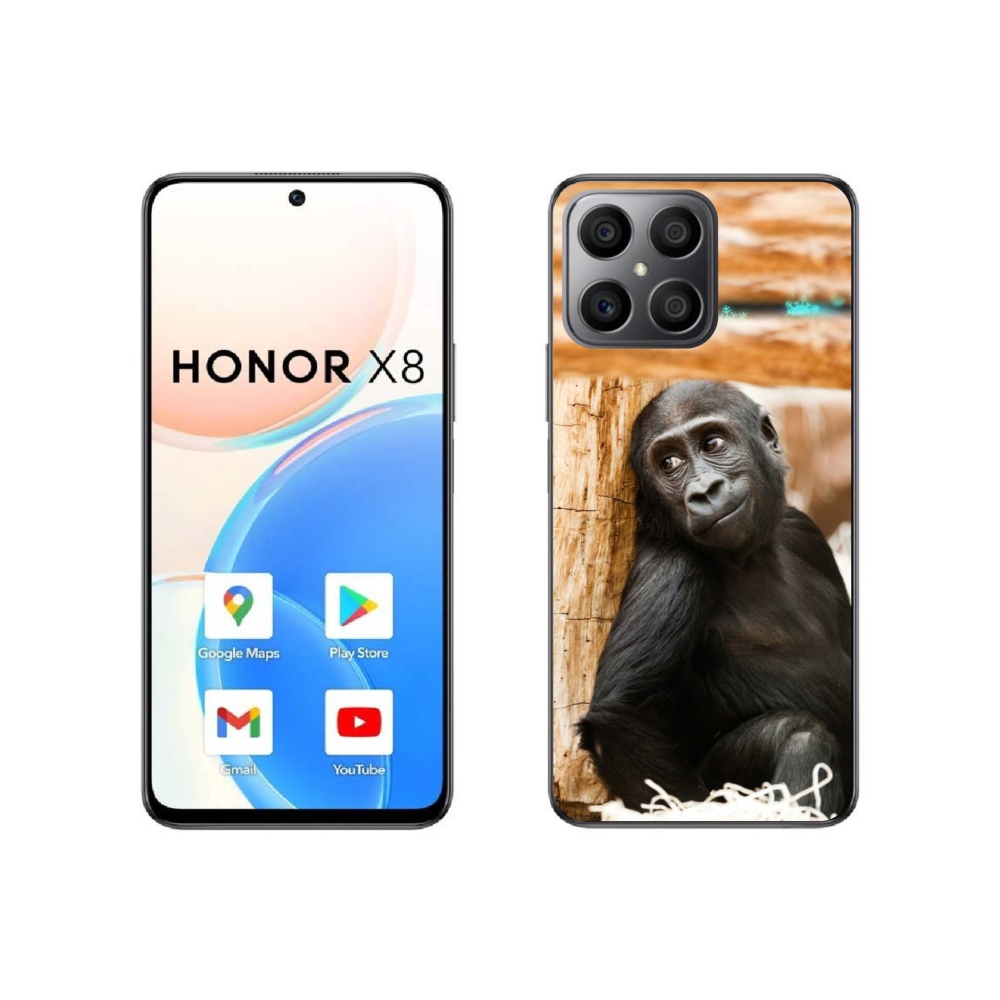 Gélový kryt mmCase na Honor X8 4G - gorila