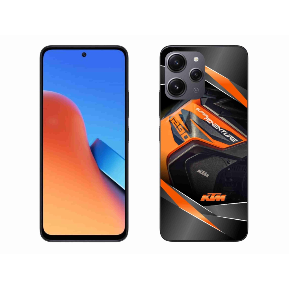 Gélový kryt mmCase na Xiaomi Redmi 12 - motorka ktm