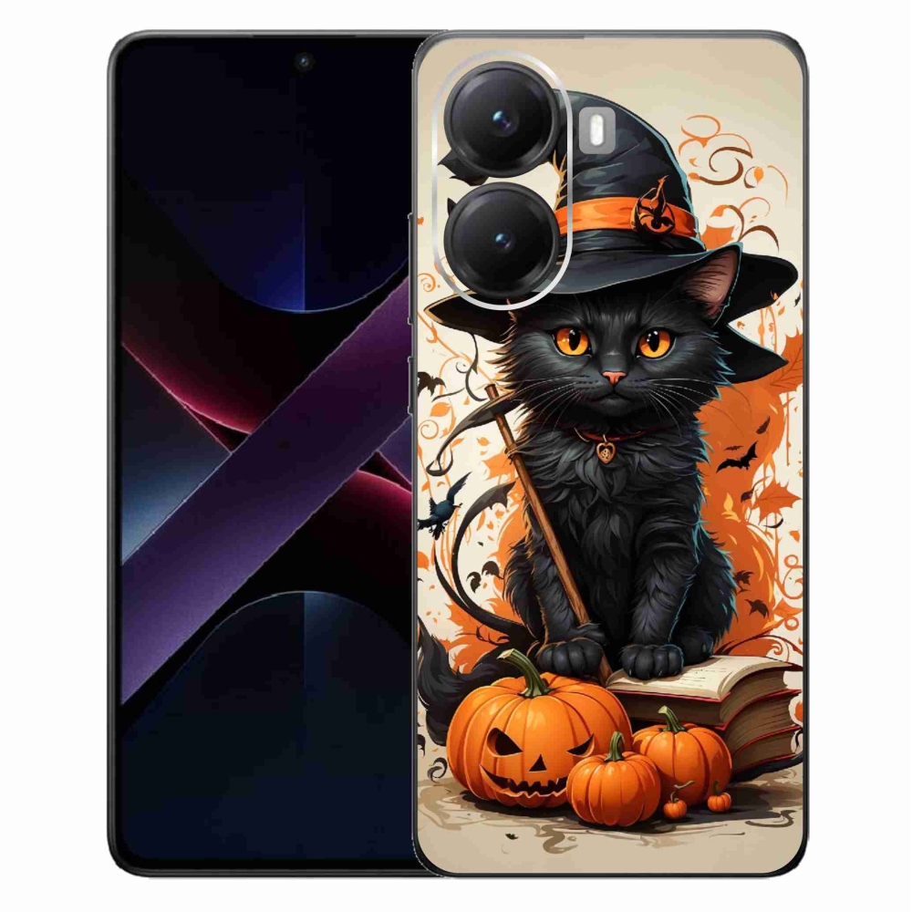 Gélový kryt mmCase na Xiaomi Poco X7 Pro 5G - kocúr čarodejník