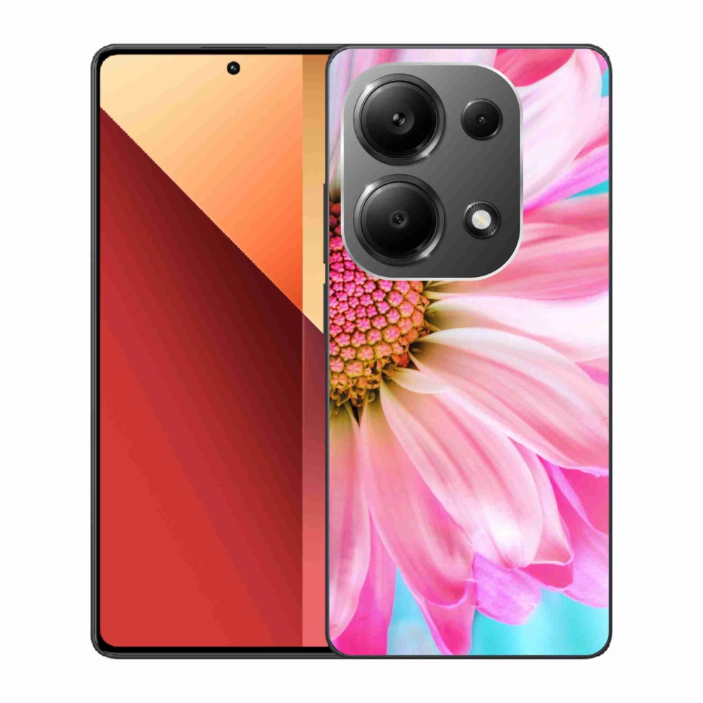 Gélový kryt mmCase na Xiaomi Redmi Note 13 Pro 4G/Poco M6 Pro - ružová kvetina