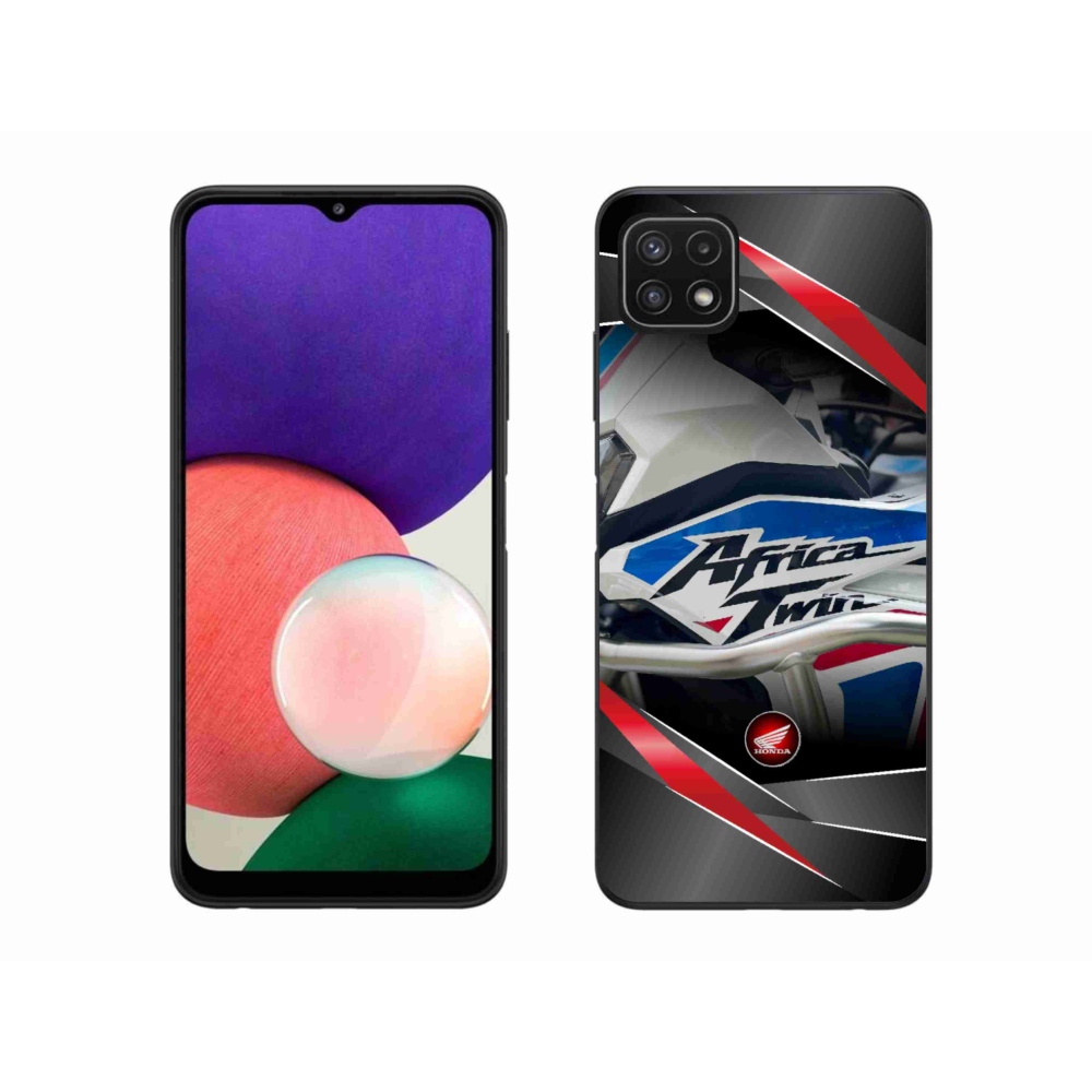 Gélový kryt mmCase na Samsung Galaxy A22 5G - motorka honda