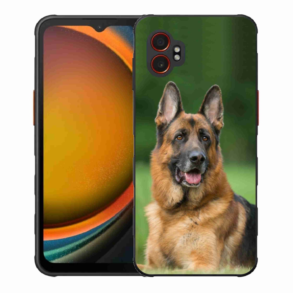 Gélový kryt mmCase na Samsung Galaxy Xcover 7 Pro - nemecký ovčiak