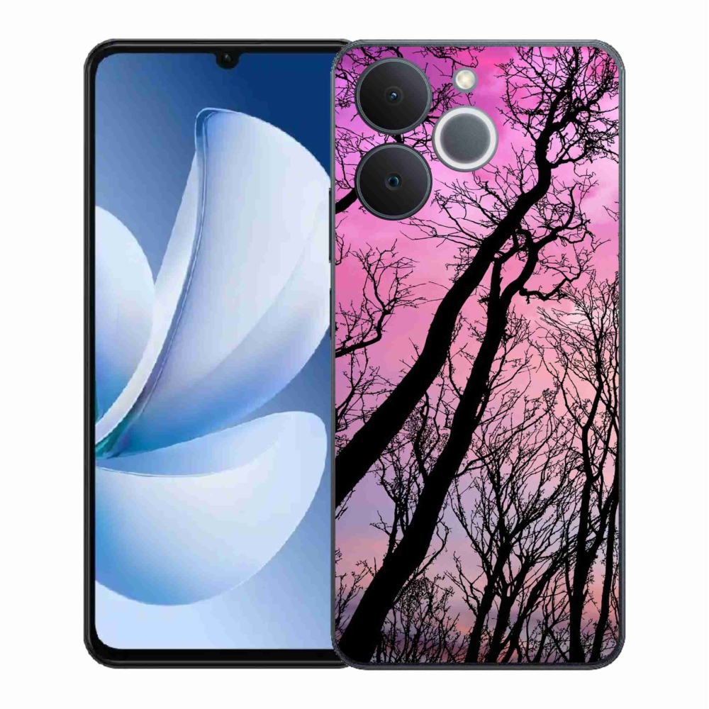 Gélový kryt mmCase na Realme Note 70T - opadané stromy