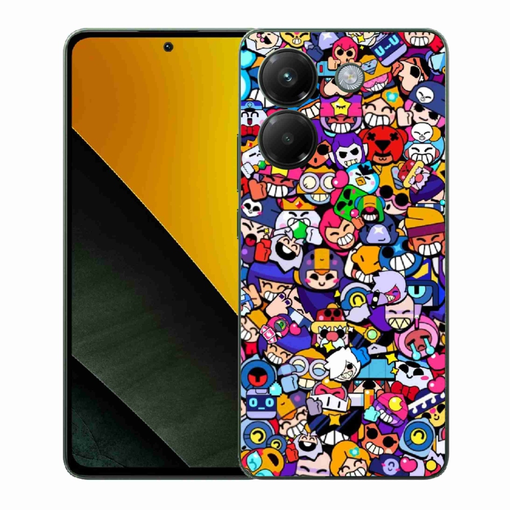 Gélový kryt mmCase na Xiaomi Poco M7 Pro 5G - brawl stars 2