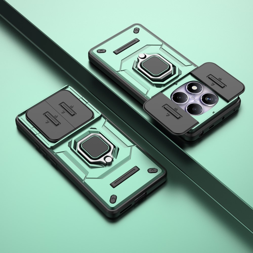 Lens odolný kryt na Xiaomi Redmi Note 14 Pro - zelený