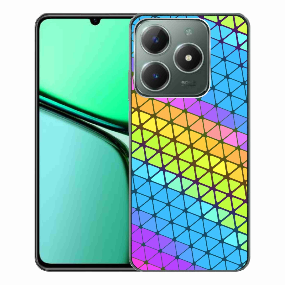 Gélový kryt mmCase na Realme C61 - abstraktný motív 16