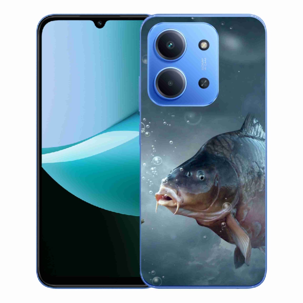 Gélový kryt mmCase na Xiaomi Redmi 15C 4G/5G (173mm) - kapor a bublinky
